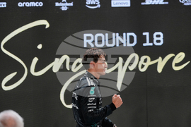 Singapore F1 GP Auto Racing