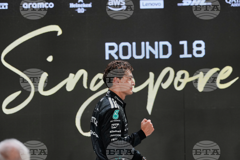 Singapore F1 GP Auto Racing