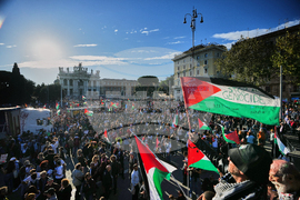 Italy Gaza Protest