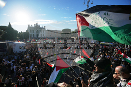 Italy Gaza Protest