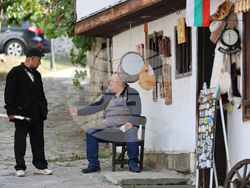 Благоевград - Някогашна улица в Горна Джумая - възстановка