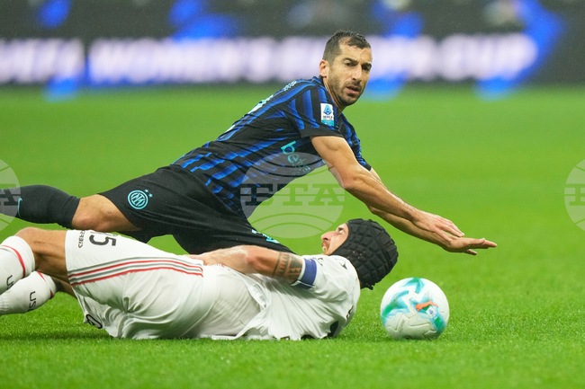 Интер остана без Мхитарян за близо месец