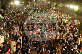 Pakistan Gaza Protest
