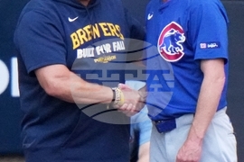 NLDS Cubs Brewers Baseball