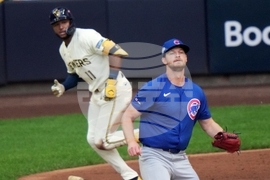 NLDS Cubs Brewers Baseball