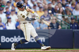 NLDS Cubs Brewer Baseball