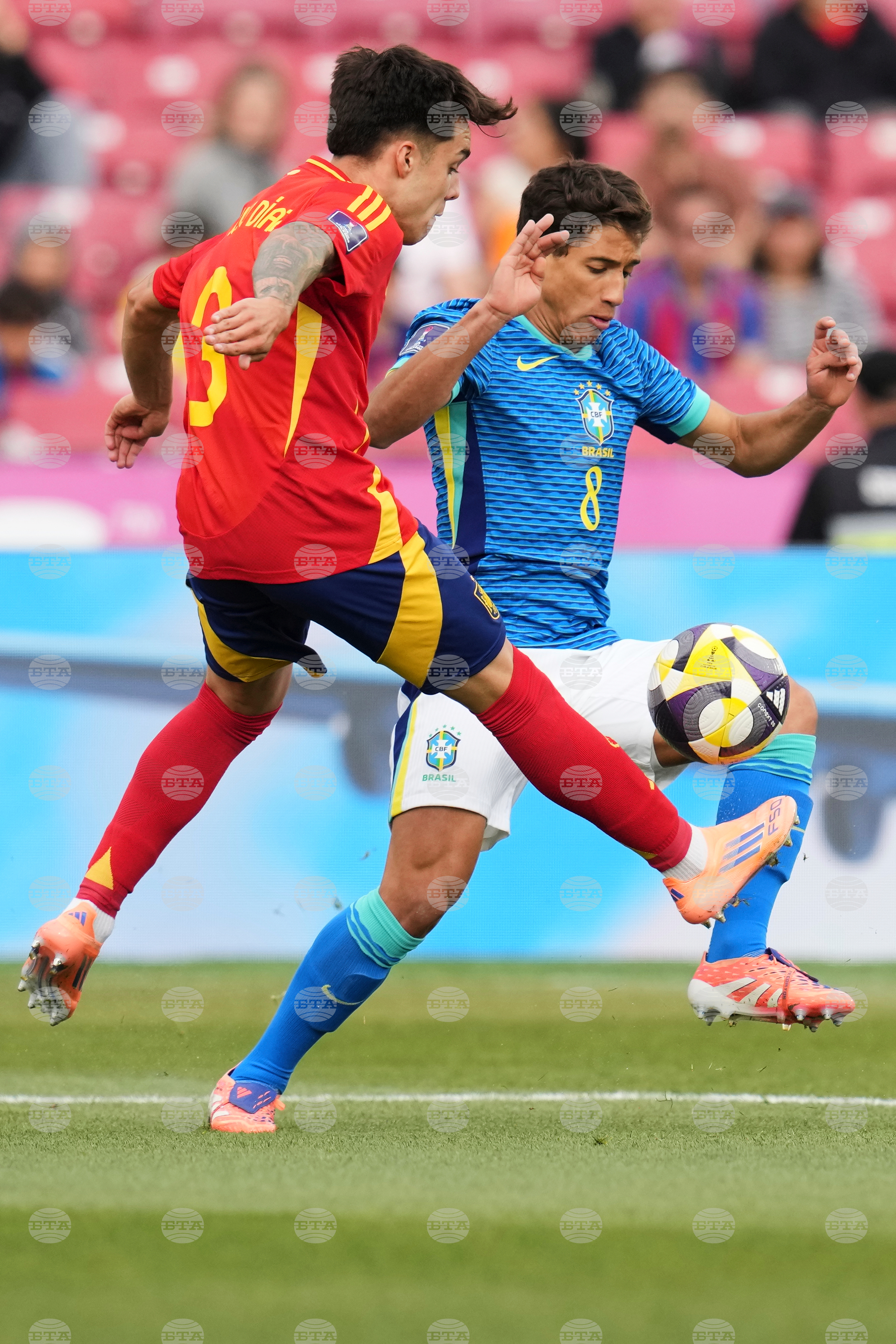 Spain Brazil U20 WCup Soccer