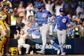 NLDS Cubs Brewers Baseball