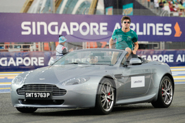 Singapore F1 GP Auto Racing
