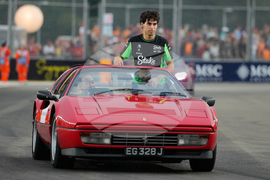 Singapore F1 GP Auto Racing