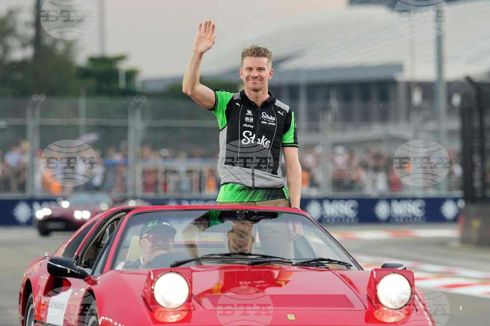 Singapore F1 GP Auto Racing