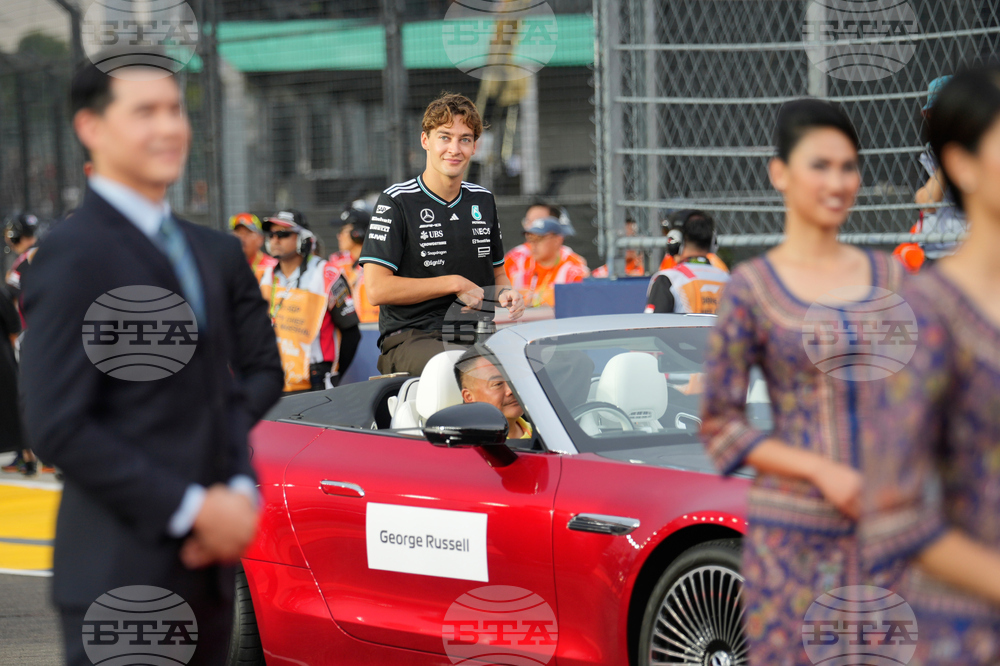 Singapore F1 GP Auto Racing