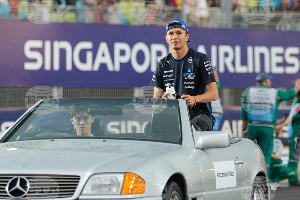 Singapore F1 GP Auto Racing
