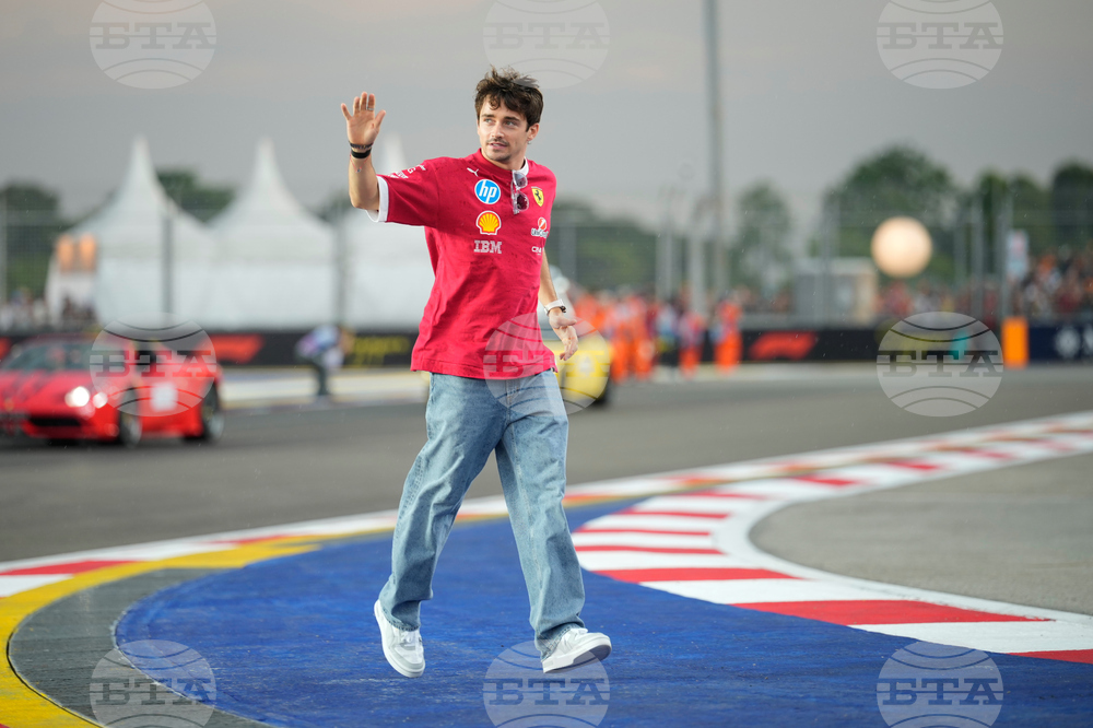 Singapore F1 GP Auto Racing