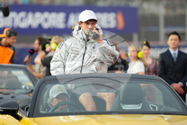 Singapore F1 GP Auto Racing