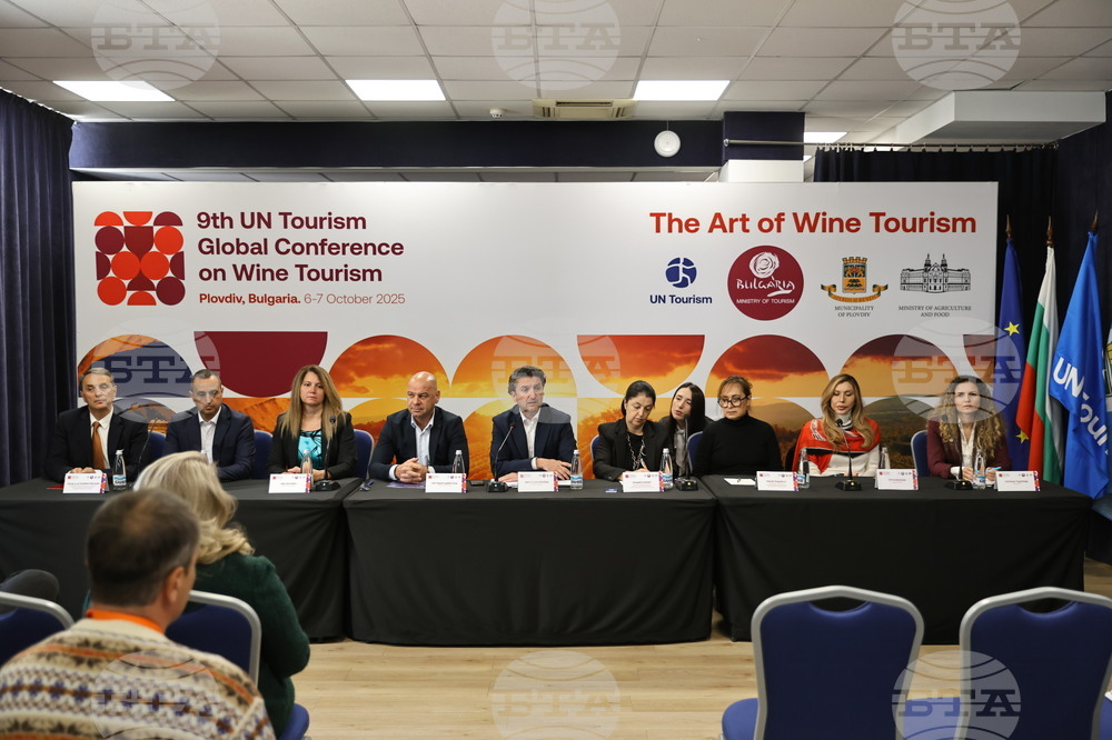 Plovdiv Hosts News Conference ahead of 9th UN Tourism Global Conference on Wine Tourism