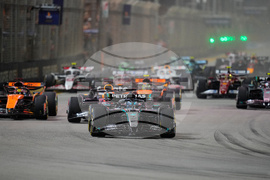 Singapore F1 GP Auto Racing