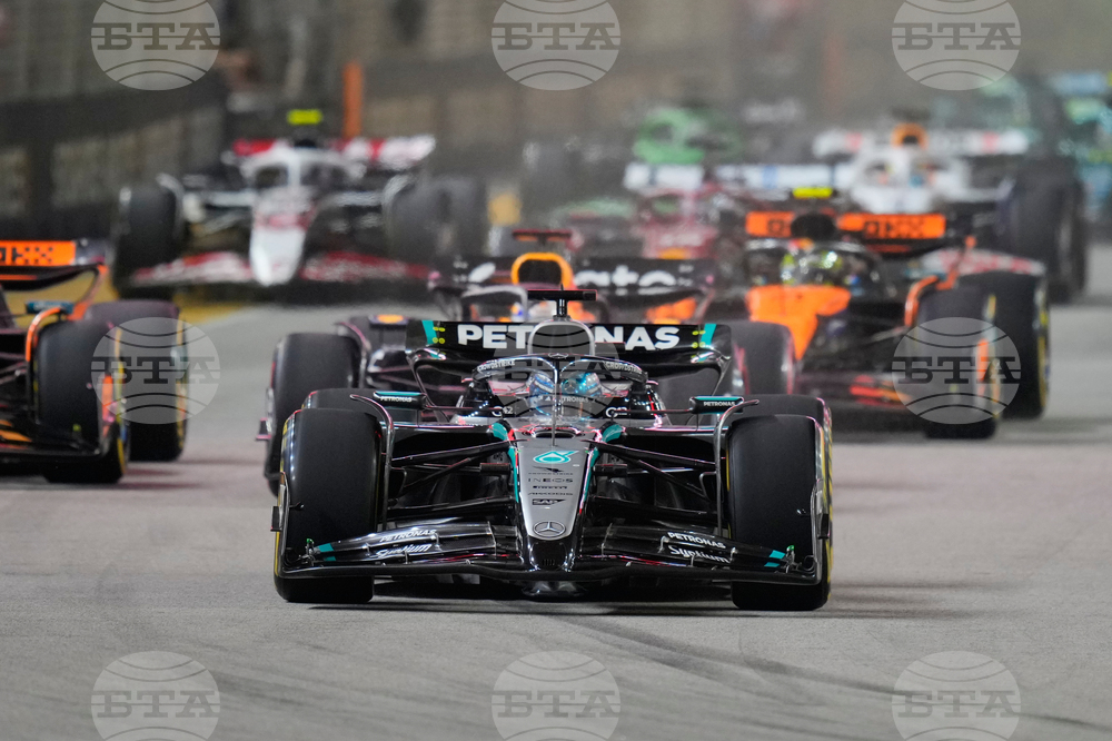 Singapore F1 GP Auto Racing