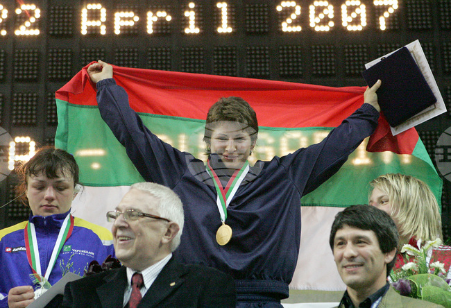 Станка Златева - състезателка по борба и треньор