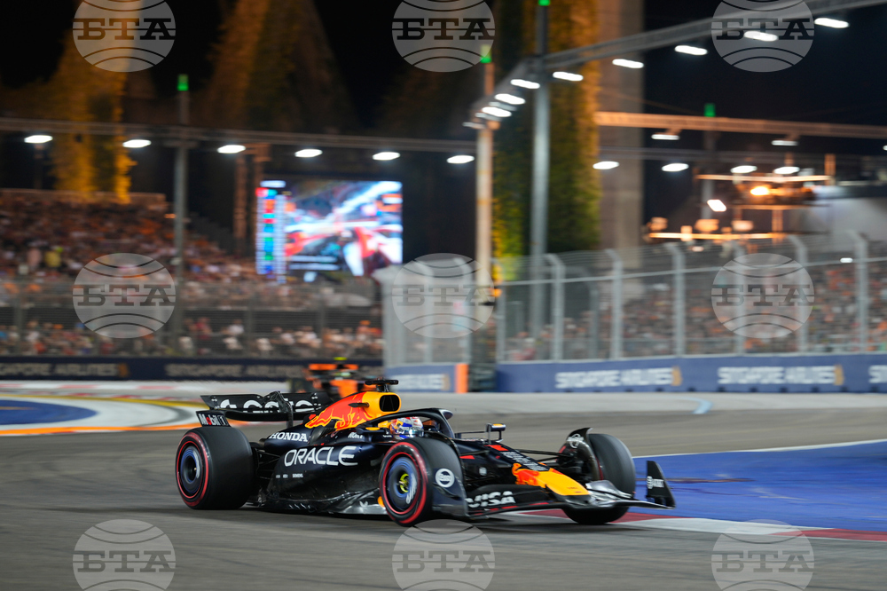 Singapore F1 GP Auto Racing