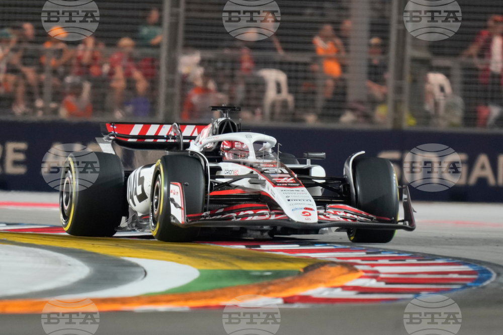 Singapore F1 GP Auto Racing