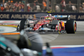 Singapore F1 GP Auto Racing