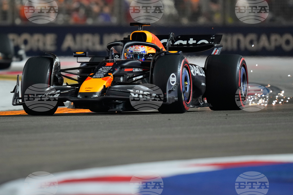 Singapore F1 GP Auto Racing