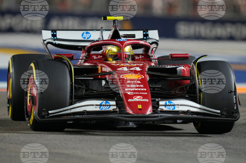 Singapore F1 GP Auto Racing