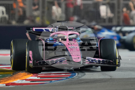 Singapore F1 GP Auto Racing