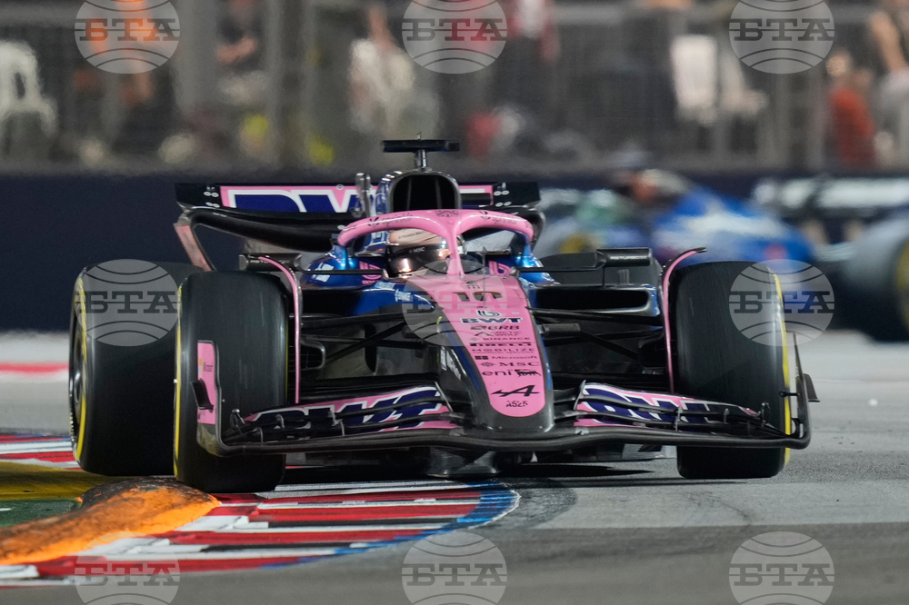 Singapore F1 GP Auto Racing