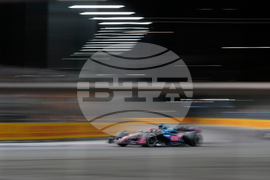 Singapore F1 GP Auto Racing