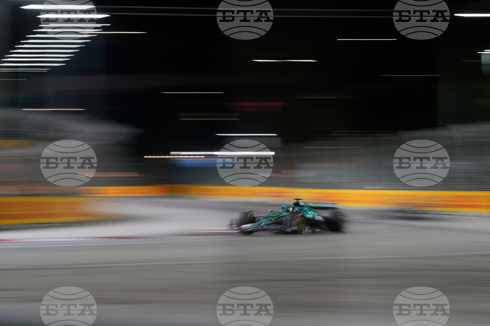 Singapore F1 GP Auto Racing