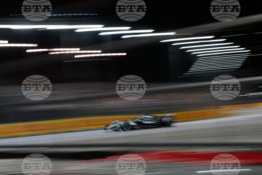 Singapore F1 GP Auto Racing