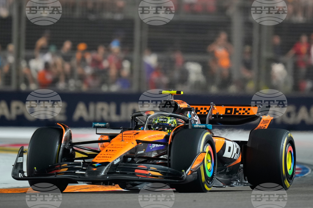 Singapore F1 GP Auto Racing