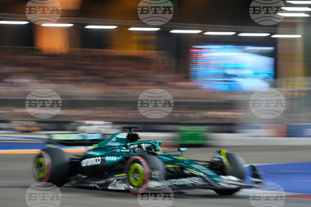 Singapore F1 GP Auto Racing