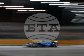 Singapore F1 GP Auto Racing