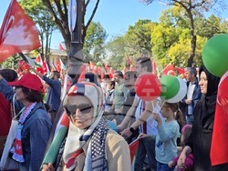 Турция - Анкара - шествие