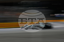 Singapore F1 GP Auto Racing