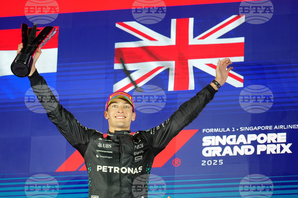 Singapore F1 GP Auto Racing