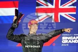 Singapore F1 GP Auto Racing