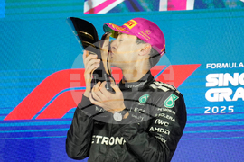 Singapore F1 GP Auto Racing