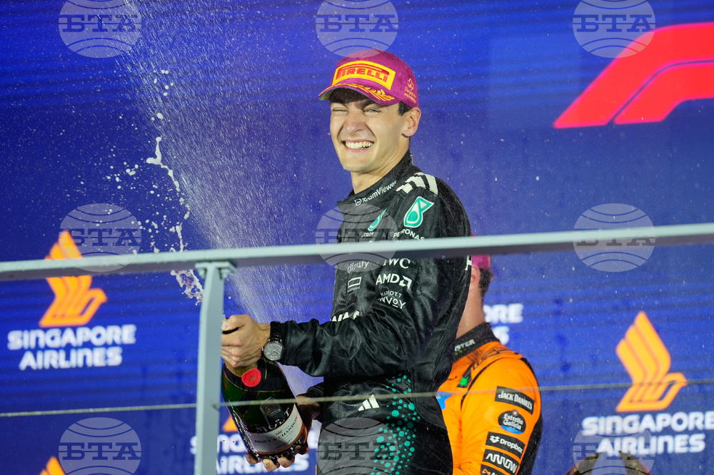 Singapore F1 GP Auto Racing