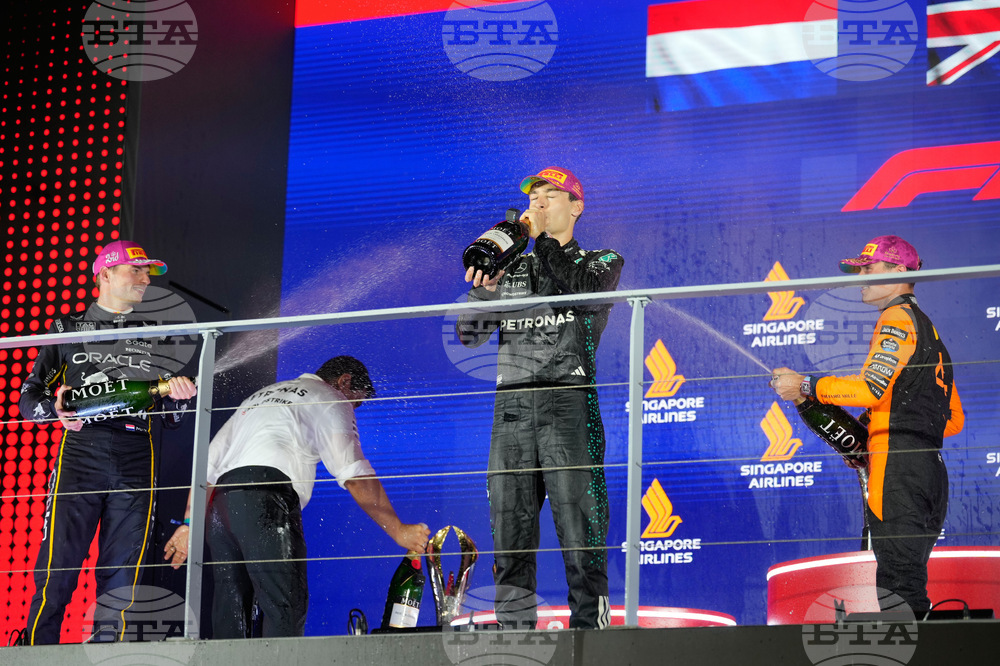 Singapore F1 GP Auto Racing