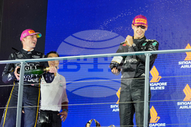 Singapore F1 GP Auto Racing