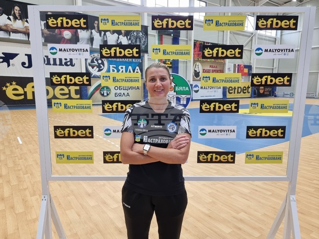 Много съм доволна от отбора и резултата, каза треньорката на женския хандбален тим на Бяла Виктория Жосан