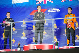 Singapore F1 GP Auto Racing