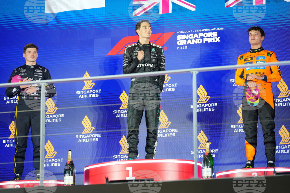 Singapore F1 GP Auto Racing