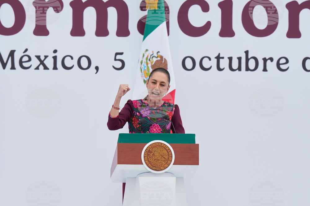 Има напредък в търговските преговори със САЩ, заяви президентката на Мексико Клаудия Шейнбаум