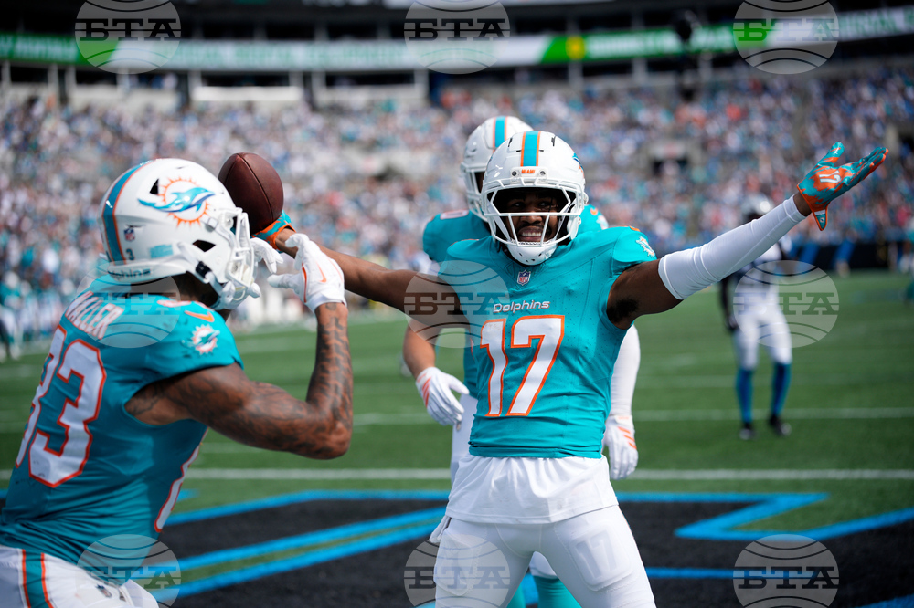 APTOPIX Dolphins Panthers Football