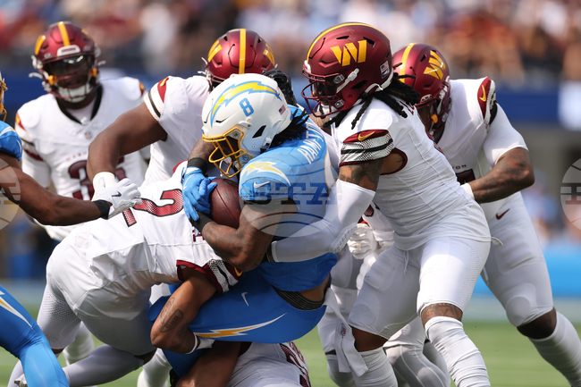 Commanders Chargers Football